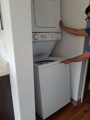 We are very careful with the details, including lifting or removing appliances to clean under or behind.