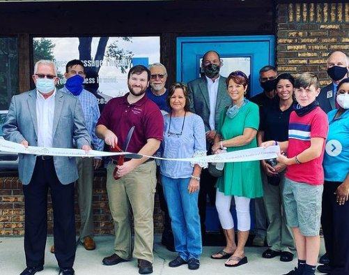 Our ribbon cutting!