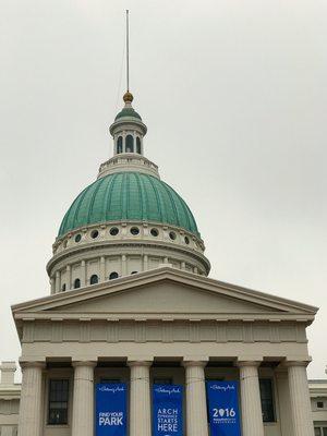 The Old Courthouse, the last stop of the tour