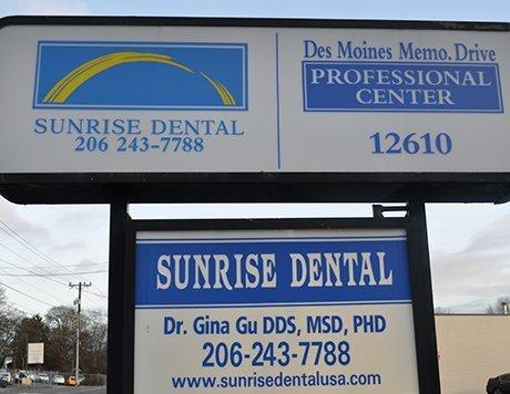 Sunrise Dental is a Dentist serving Seattle, WA