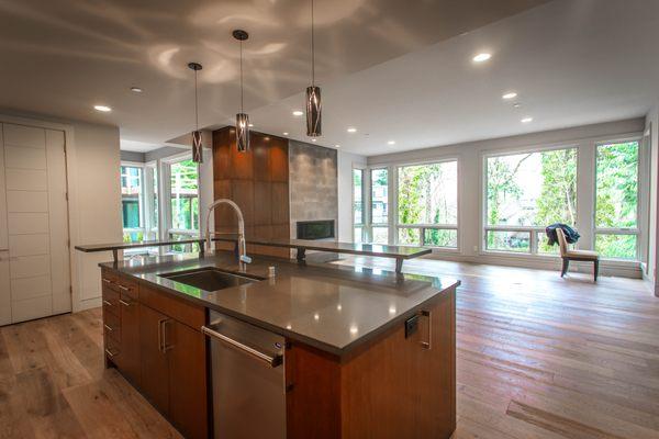 Stunning counter top in Kirkland premium home