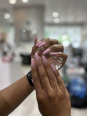 Fill in gel x nails