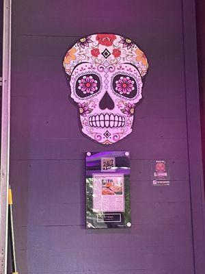 Sugar skull decoration