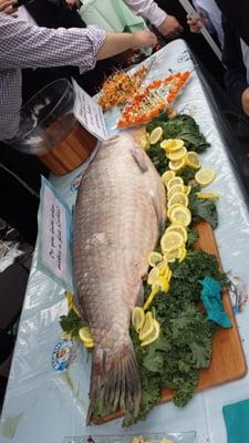 Raskin fish at Kosher Day on Kingston Ave in Crown Heights