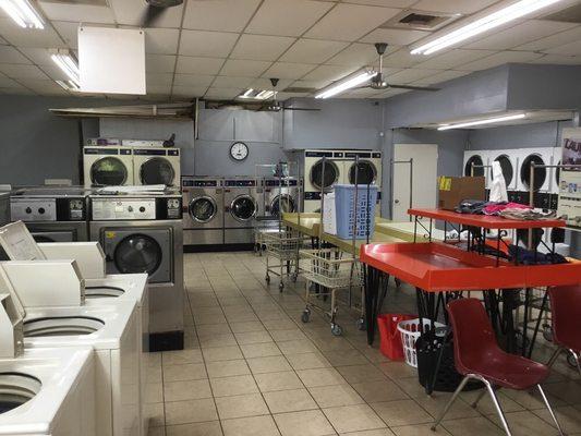 New washers and dryers