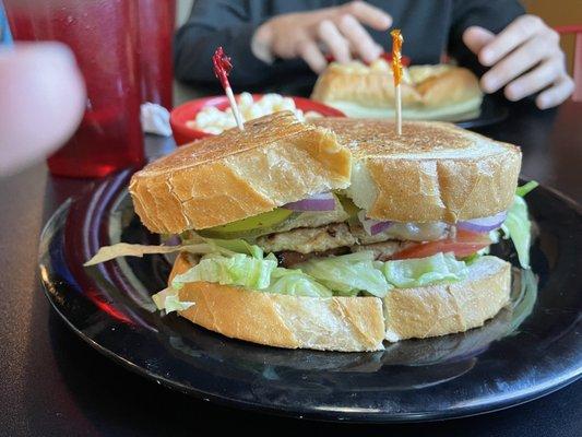 The Classic Caboose Burger (Turkey Burger)