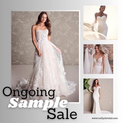 The wait is finally over. Nelly's Bridal is hosting an awesome sample sale on all wedding dresses in store.