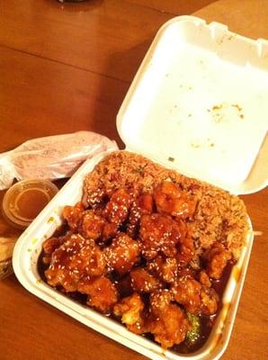 Sesame chicken