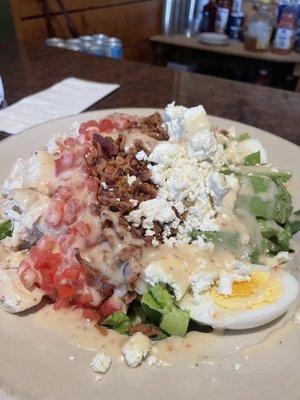 Cobb salad with feta