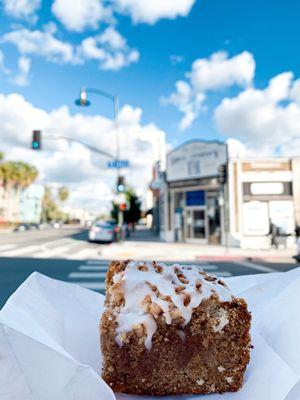 Crumble coffee cake