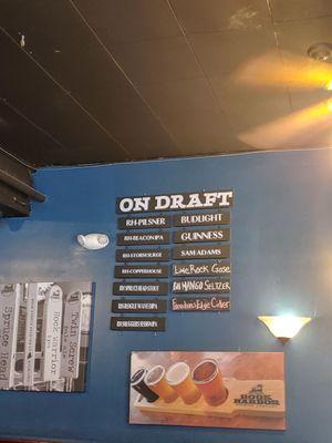 Draft menu