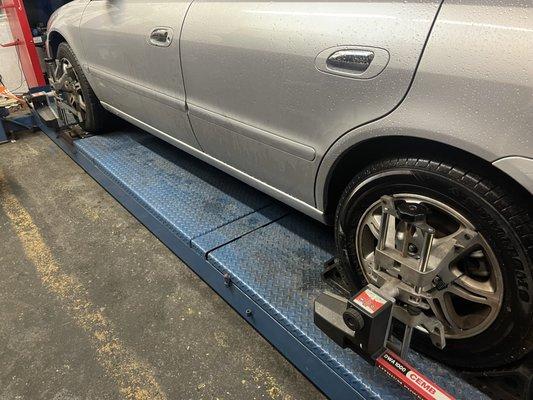 Wheel alignment