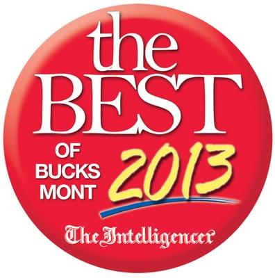 Peter J. Gilbert voted "Best Attorney in Bucks and Montgomery Counties, 2013"