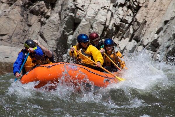 Rafting the infamous Black Canyon!