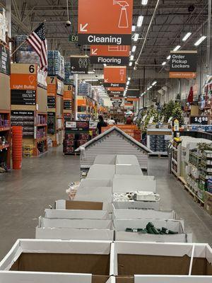 Home Depot aisle