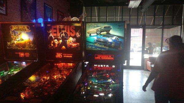 Mustang pinball. Kick ass. Has licensed music and all that jazz.