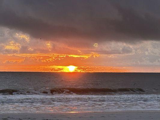 Sunrise at the beach