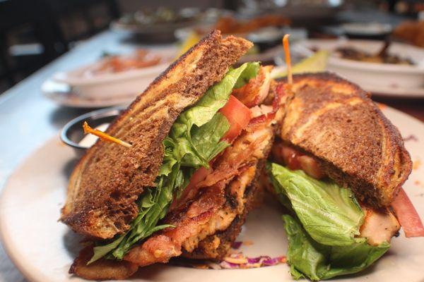 Salmon BLT