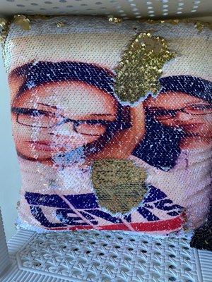 Personalized Sequence pillow