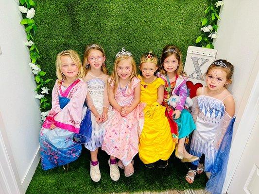 Princess birthday party