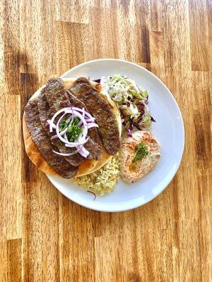 Beef & Lamb Gyro plate