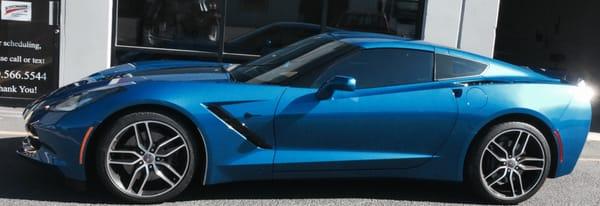 We tinted this Corvette with 3M Crystalline and wrapped the entire car in 3M Pro Series PPF!