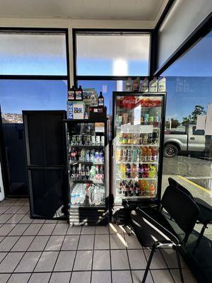 Clean waiting room.