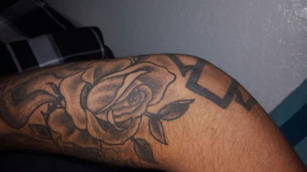 The rose done by Shane Jay 4/12/2015