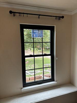 Inside front window