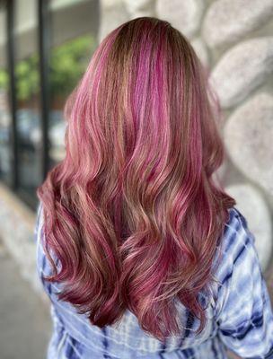 Go pink with our Creative Color service