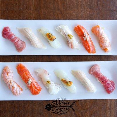 Various Nigiri, Omakase options