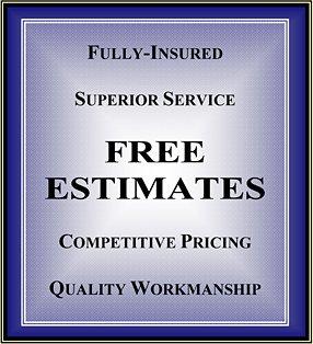 SCHEDULE A FREE ESTIMATE
 CALL 425-260-4087