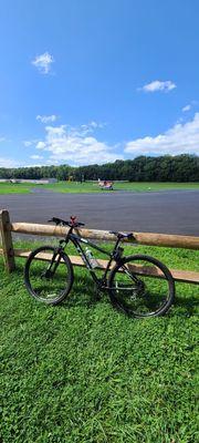 Bike parking available