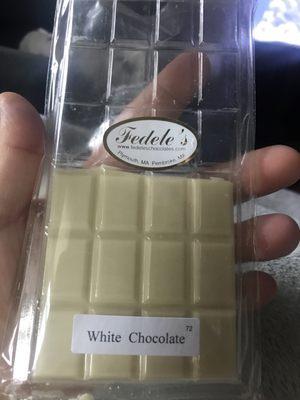 White Chocolate Bar.