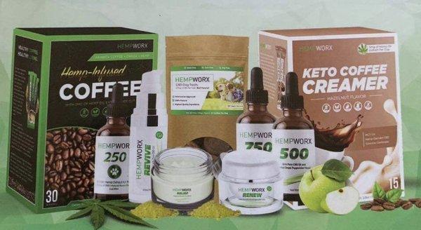 Hemp products available for purchase.  High quality, pure, organic, and effective