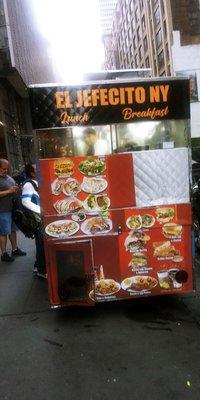 Street Food Vendor on 40th st & 8 Ave by Port Authority