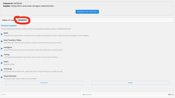 Example of eligibility date validation (this is correct)