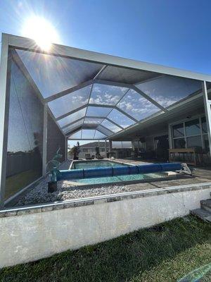 Pool enclosure