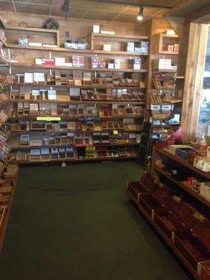 One of the three walk in humidors