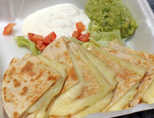 Cheese quesadillas