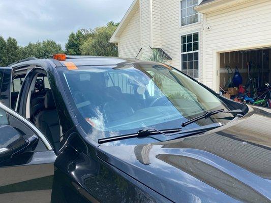 Windshield Replacement done on a 2017 Chevrolet Equinox