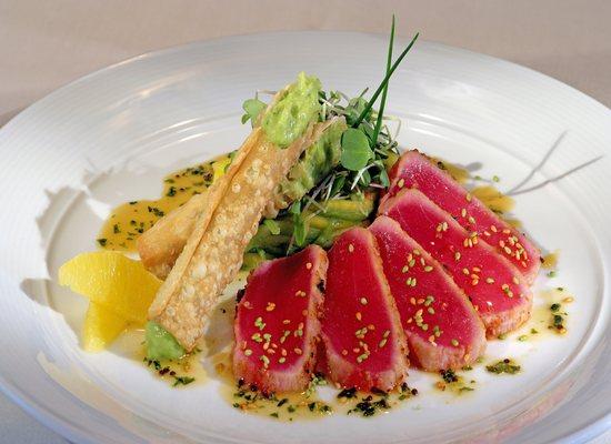 Ahi appetizer