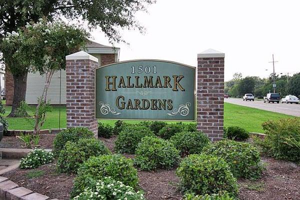 The entrance to the Hallmark Gardens Apartments complex at 1501 East Reed Road
Greenville, MS