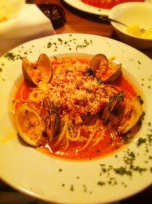 Vongole in red sauce