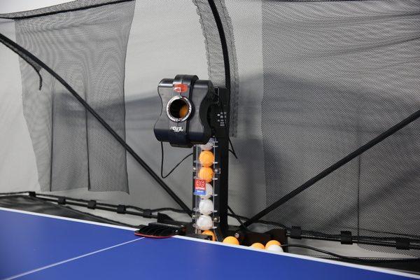 Table Tennis Robot - ideal for solo players or those looking to enhance their skills with speeds, spins, and angles.