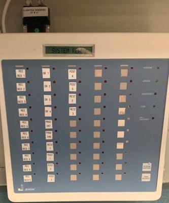 #JeronNurseCall annunciator installed by HCI Systems nurse call team.