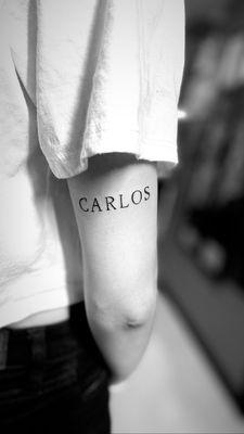 Name tattoo