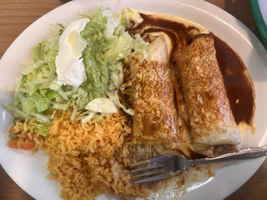 Chicken Chimichanga