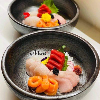 Muse's sashimi platter