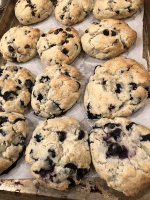 Yes we do make our scones from scratch just like all of our baked goods!  100% pure love